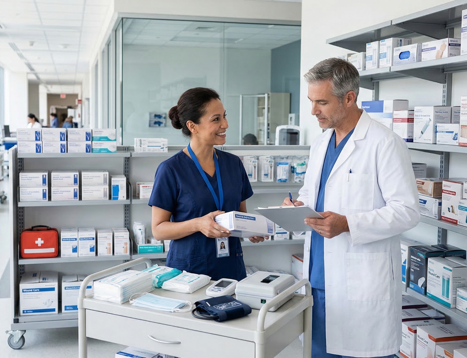 Medical professionals providing quality healthcare